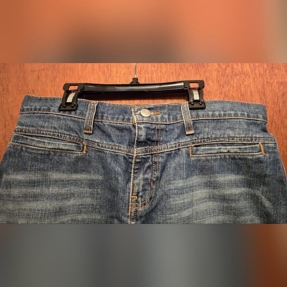Ralph Lauren Polo Jeans Co. Blue Denim Skirt sz8 - Picture 3 of 8